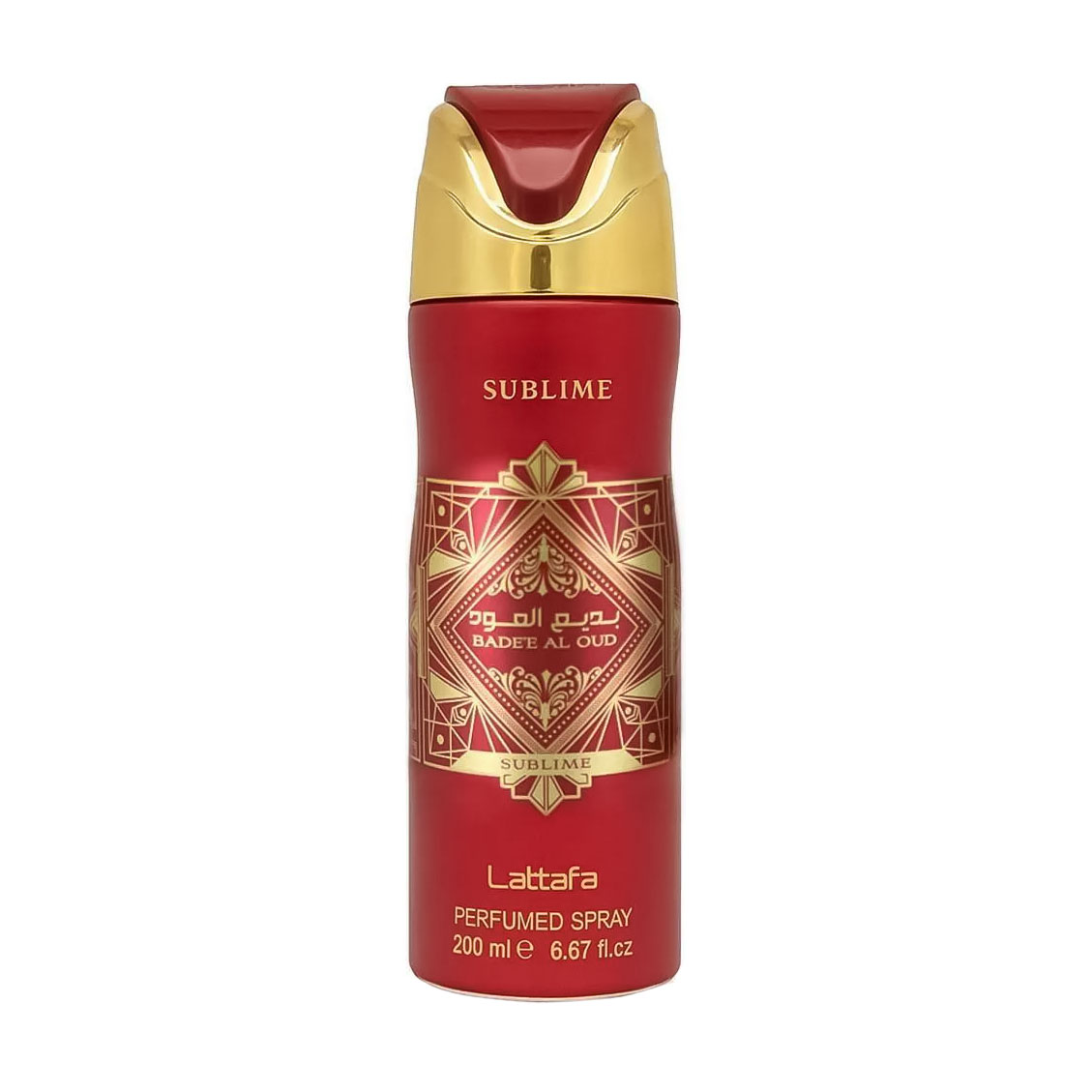 Парфумований дезодорант-спрей Lattafa Perfumes Bade'e Al Oud Sublime унісекс, 200 мл